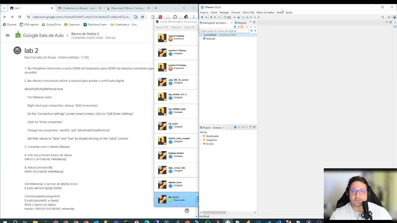 Lab 2  - ferramenta CASE  DBeaver conectando no MySQL