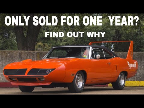 1970 Plymouth Superbird - Why Was it Only Sold for One Year?
