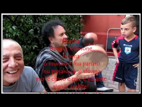 "Votta 'o sole arinto" Enzo Avitabile featuring Zi' Giannino del Sorbo (con testo)