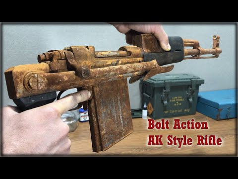 Ak restoration. Gun restoration