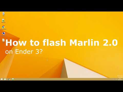 How to flash Marlin 2.0 on Creality Ender 3?