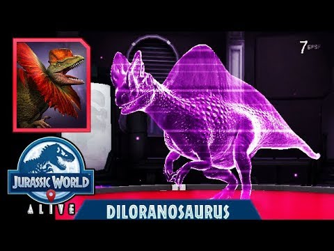 DILORANOSAURUS NEW LEGENDARY HYBRID (JURASSIC WORLD ALIVE)