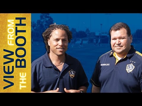 LA Galaxy vs Seattle Sounders - View from the Booth