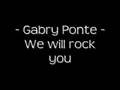 Queen VS Gabry Ponte - We Will Rock You Rmx ...