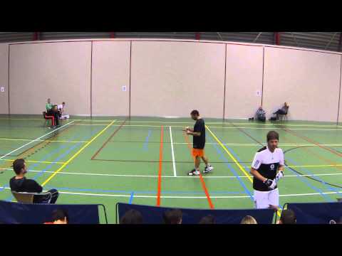 Dutch Wallball Open 2014, Men's Final. Grant vs Klym