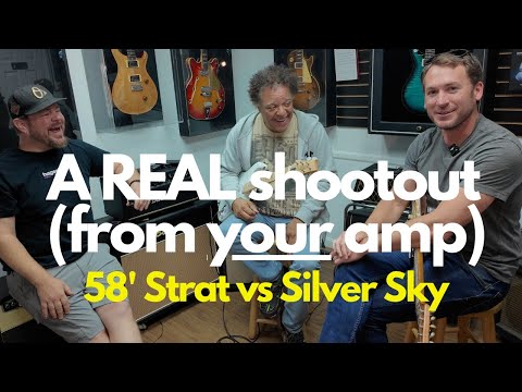 REAL 58' Strat vs PRS Silver Sky Shootout