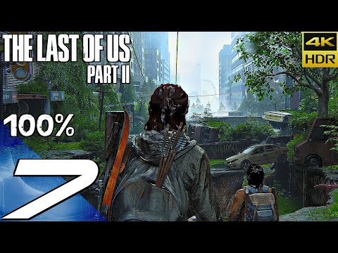 THE LAST OF US 2 - Gameplay Walkthrough Part 7 Survival Mode (PS4 PRO 4K HDR) All Collectibles 100%