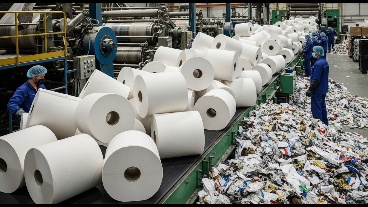 Inside a Modern Recycling and Manufacturing Factory You’ve Never Seen Before 🏭♻️✨