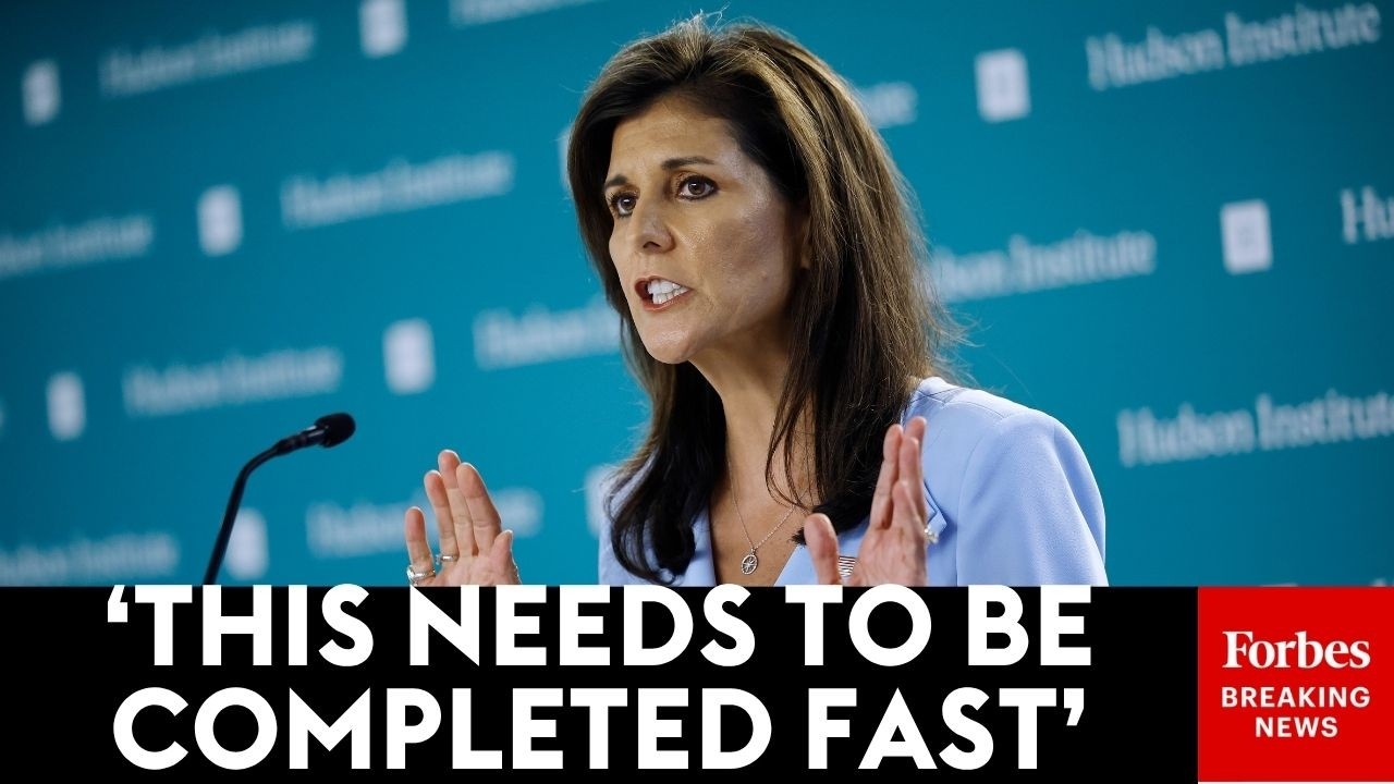 Video | 'We Don't Want An Endless War': Nikki Haley Urges Strait Of Hormuz Be Opened Quickly To End Iran War
