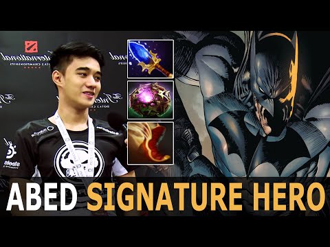 ABED PREPARING HIS SIGNATURE HERO FOR SINGAPORE MAJOR | DOTA 2 Gameplay
