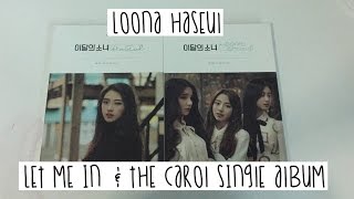 [ UNBOXING ] LOOΠΔ/LOONA Haseul ( Let Me In/The Carol ) Single Album
