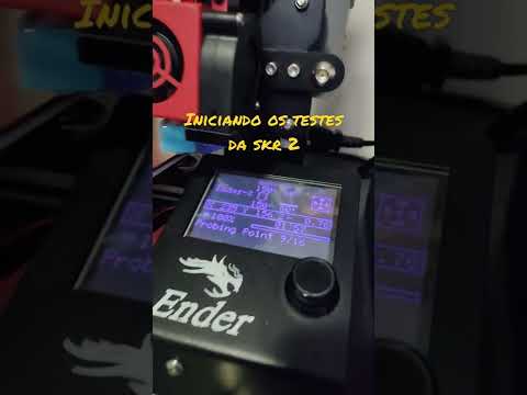 testando a nova placa BTT skr 2! #shorts #impressao3d #3dprinting #bigtreetech #skr2 #ender3