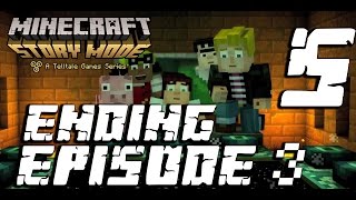 Minecraft: Story Mode Episode 3: The Last Place You Look Walkthrough 60FPS HD - Ending - Part 5