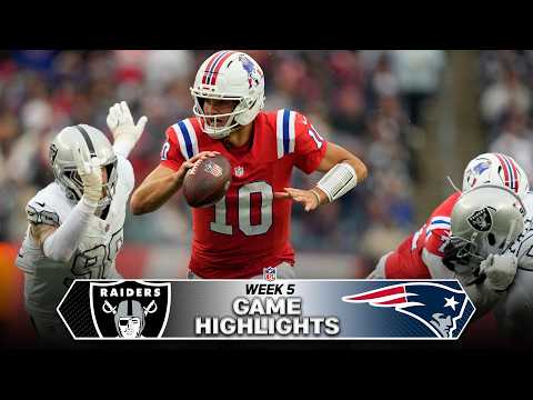 Drake Maye conecta bombazo de touchdown con DeMario Douglas