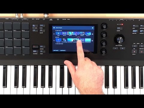 Akai MPC Key 61 Quick Tip - Changing the Startup Screen