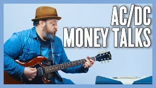 AC/DC Moneytalks Guitar Lesson + Tutorial