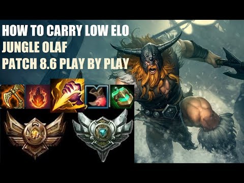 How to Win by Getting Your Team Ahead - Olaf - Low ELO Ranked