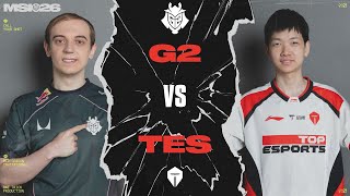 G2 vs TES, UN BO STRATOSPHÉRIQUE ! (MSI 2026)