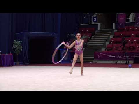 Radina Tomova BUL Bulgarian RG Federation Hoop Irina Deleanu Cup 21 May 2021