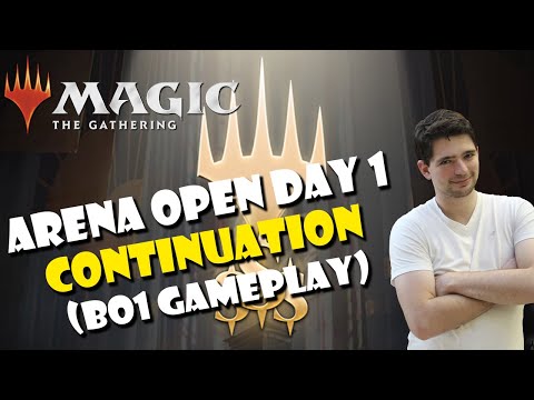 MTG ARENA OPEN DAY 1 CONTINUATION (BEST-OF-ONE GAMEPLAY) - MAGIC THE GATHERING -  CAN WE GET 7 WINS?