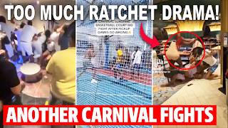 Other FIGHTS Break Out on the Carnival Ships Will SHOCK Every Cruisers!!!