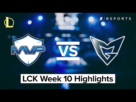 HIGHLIGHTS: MVP vs. Samsung Galaxy (2017 LCK Spring)