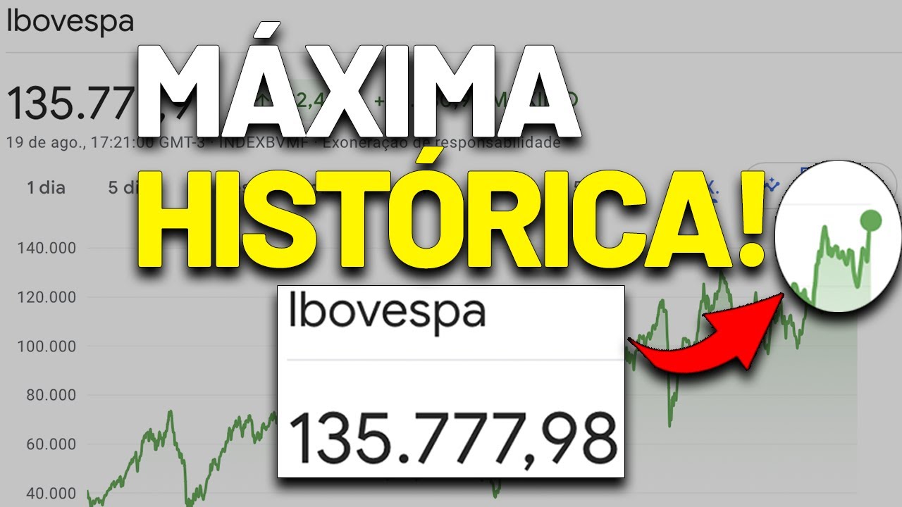 Momento HISTÓRICO: bolsa brasileira na máxima histórica! O que fazer após as altas da bolsa?
