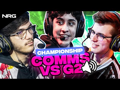 The Comms that won us the Grid Championship vs G2 🏆 | NRG Rocket League