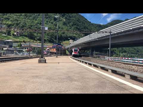 TILO train in Lugano Switzerland 🇨🇭