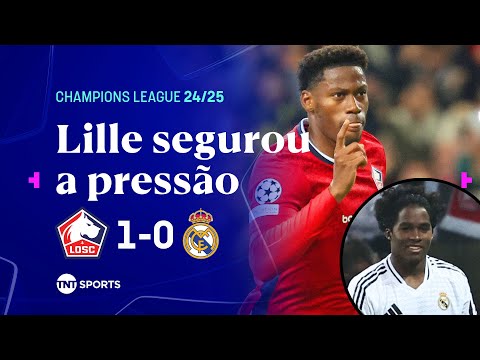 Gols e lances de Lille x Real Madrid