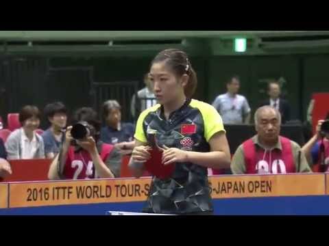 2016 Japan Open WS Final   LIU Shiwen vs DING Ning 全體競技