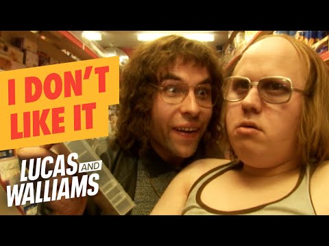 Lou & Andy Pick Up A Video | Little Britain | Lucas & Walliams