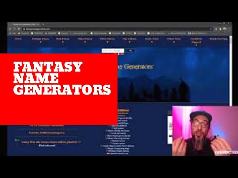 Fantasynamegenerators - What do I call my NPC? (Quick tip)