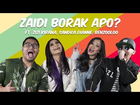 ZAIDI BORAK APO? - Jangan Sebut Challenge ft Zizi Kirana, Sandra & Benzooloo | Episod 9