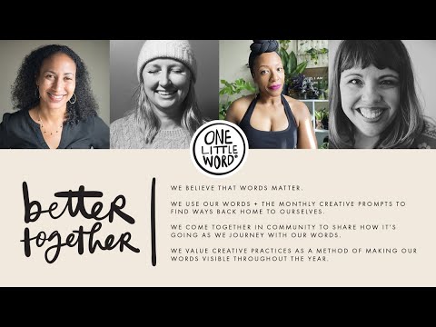 One Little Word® 2026 | Choosing Our Words