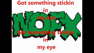 Stickin In My Eye (Lyrics)