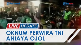 Oknum Perwira TNI AL Berpangkat Mayor Aniaya Driver dan Anaknya, Sejumlah Ojol Geruduk Mapolsek