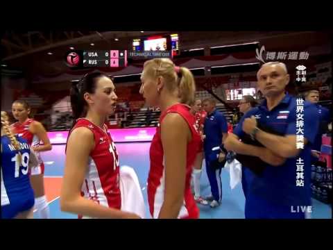 140801  FIVB World Grand Prix  USA   Russia