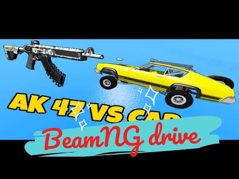 Giant AK-47 VS Cars - Beamng Drive | TrainWorld