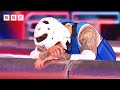 Most Epic Comeback After A Brutal Knee Injury | Gladiators - BBC