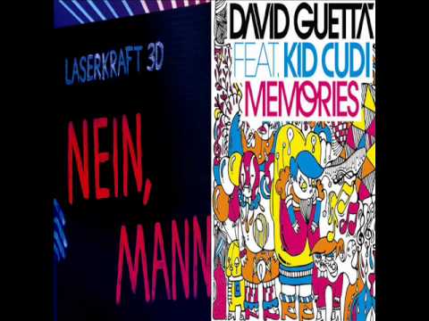 Laserkraft 3D vs David Guetta - Nein Mann´Spiel ma Memories HQ