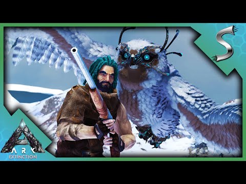 GETTING THE ESSENTIALS AND TAMING SNOW OWLS! - Ultimate Ark [E82 - Extinction]