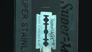 Burning Razor #satisfying #asmr #macro #closeup #slowmotion #razor