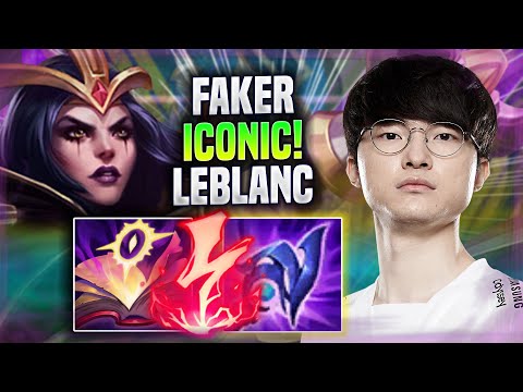 FAKER BRINGS BACK HIS ICONIC LEBLANC! - T1 Faker Plays Leblanc MID vs Viktor! | Season 2022