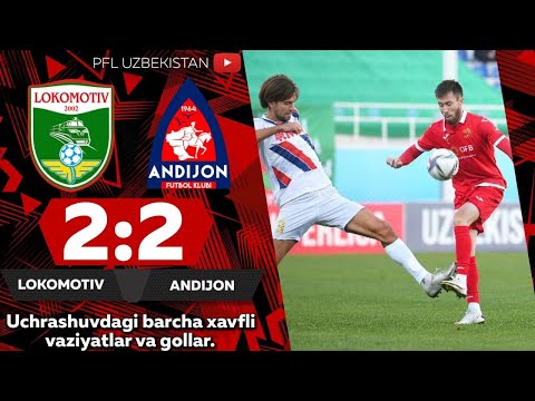 Coca-Cola Superliga. 22-tur LOKOMOTIV — ANDIJON 2:2