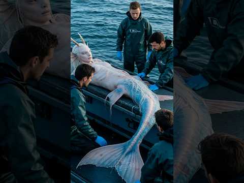 Is this the first real mermaid? Marine biologists in shock 🌊🧜‍♀️😱#mermaid