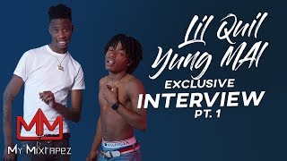 Yung Mal & Lil Quil - Signed to Gucci Mane & being the biggest Duo in Atlanta [Part 1]
