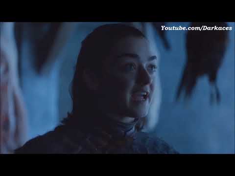 Game of thrones S7 E6 Sansa and Arya argue about Ned, Robb, Jon and Sansa´s letter