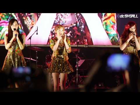 120525 고려대 입실렌티 - 소녀시대 태티서 (Girls' Generation TTS) 멘트 [DC SY GALL]