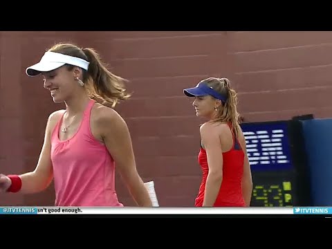 Martina Hingis/Daniela Hantuchova vs. Sara Errani/Roberta Vinci US Open 2013 R1 ⭐